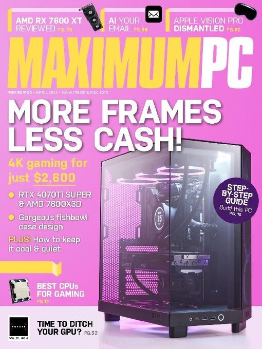 Title details for Maximum PC by Future Publishing Ltd - Available